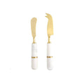 Marble Cheese Knives, Set of 2
