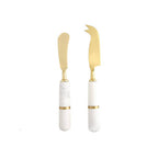 Marble Cheese Knives, Set of 2