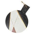 Sardinia Marble and Brass Inlay Cheese Board