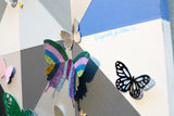 'Pastel Gray Butterfly Prism' 3