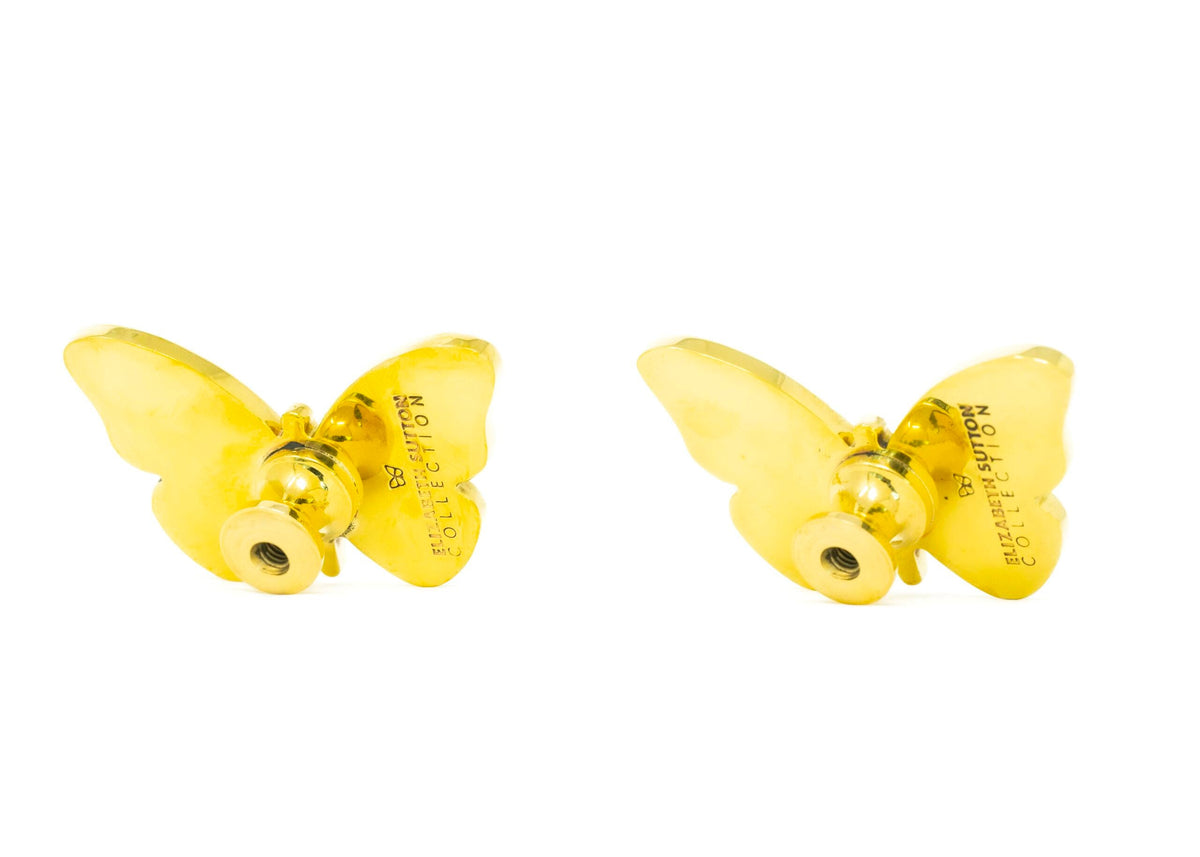 Drawer Pull Butterfly Gold