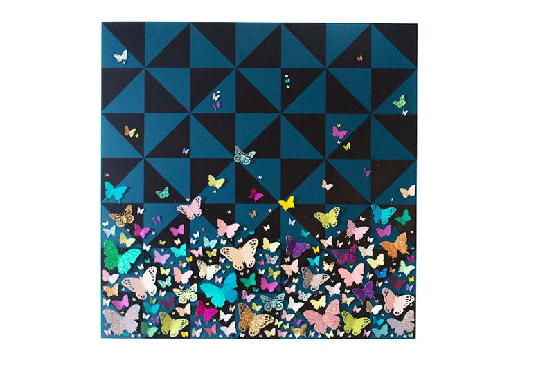 Two Tone Prism Butterflies 2