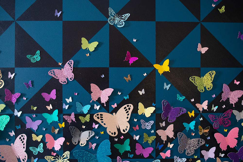 Two Tone Prism Butterflies 2