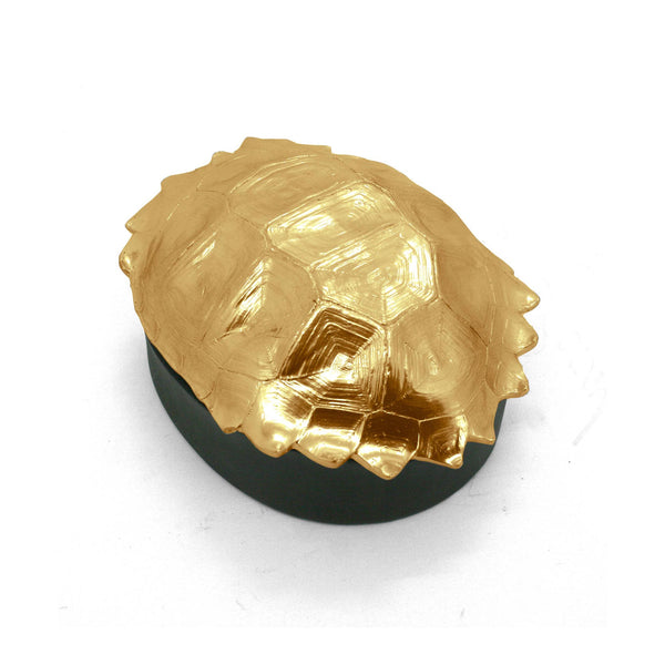 Gold Turtle Shell Box