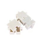 Bianco White Marble Puzzle Boxes, Set of 3