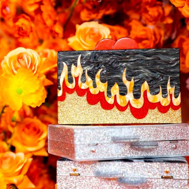 Heart on Fire Clutch