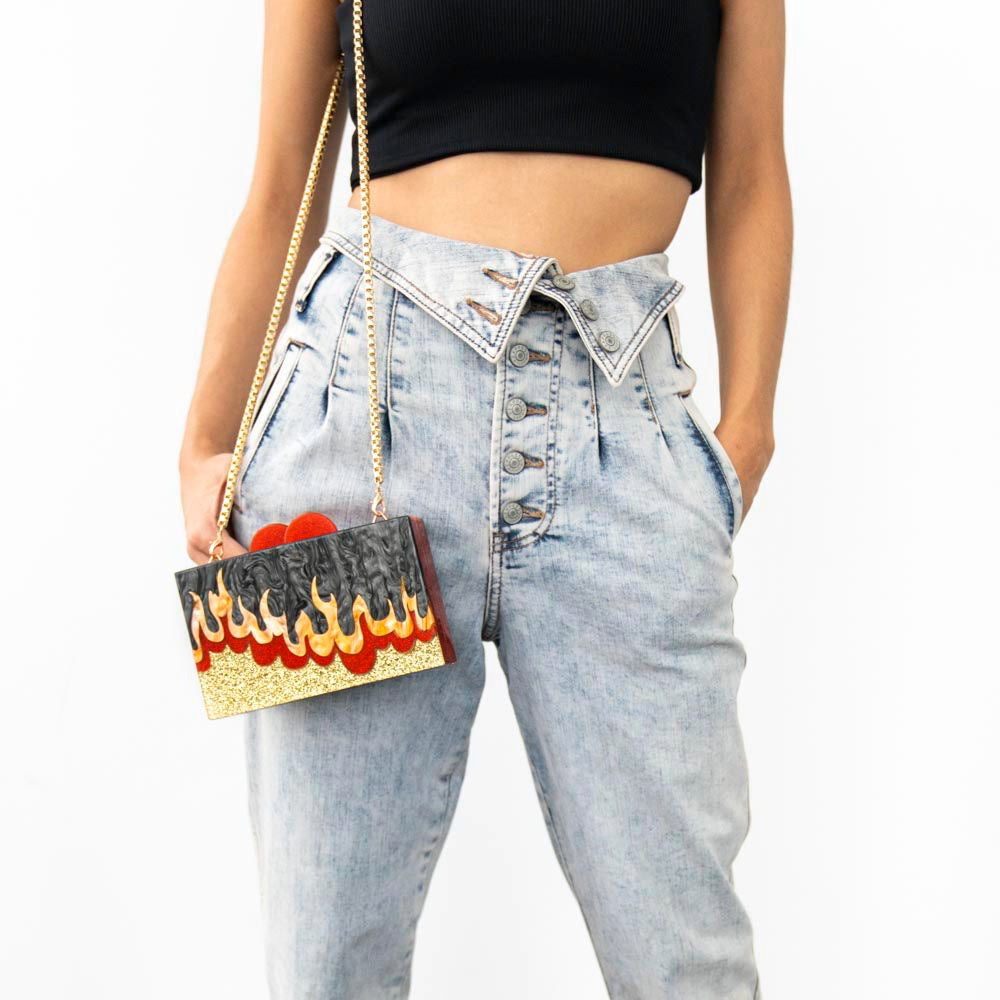Heart on Fire Clutch