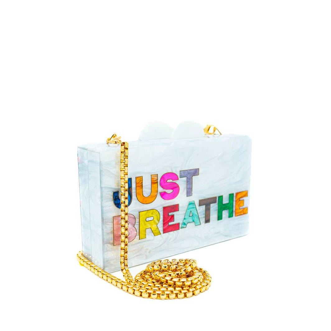 Just Breathe Clutch