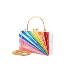 Rainbow Starburst Clutch