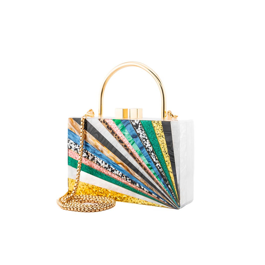 Neutral Starburst Clutch