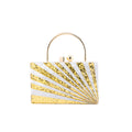 Gold & Pearl Starburst Clutch