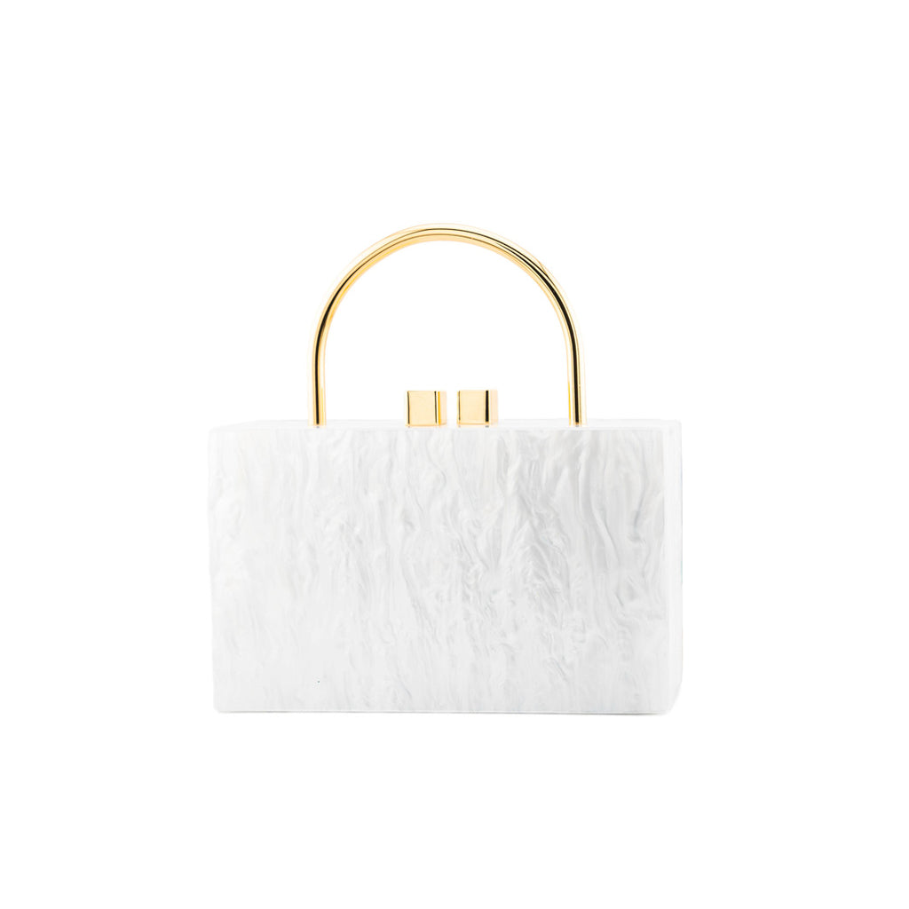 Gold & Pearl Starburst Clutch