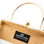 Gold & Pearl Starburst Clutch