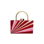 Pink Starburst Clutch