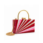 Pink Starburst Clutch
