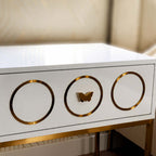 Butterfly Drawer Pull, Gold (Single)