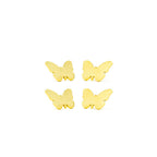 Butterfly Drawer Pull, Gold (Set of 4)