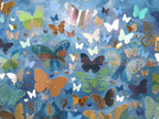 Into the Blue original artwork - original artwork detail