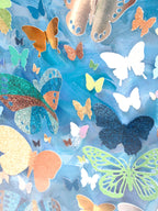 Into the Blue original artwork - original artwork detail