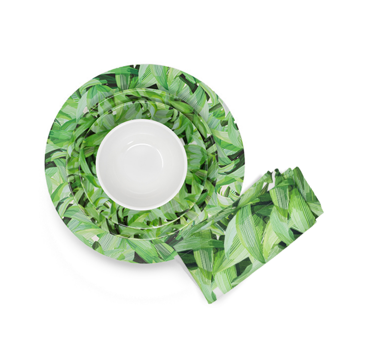 Pura Vida Melamine Hostess Set, 20-Piece (Service for 4)
