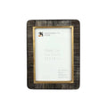 Shagreen and Horn Frame, Brown, 5x7