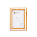 Amber and Black Resin Inlay Frame, 8x10