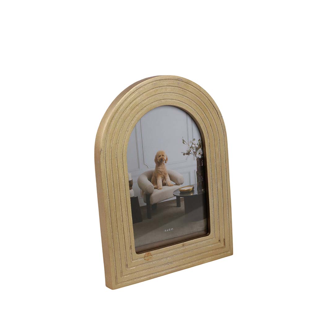 Gold Timeless Arches Picture Frame, 4x6