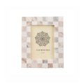 Austen Mosaic Onyx Picture Frame, Hazel Brown, 4x6
