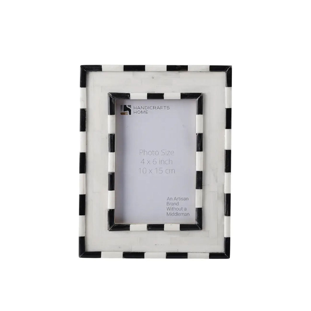 Mosaic Art Frame, Black, 4x6