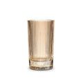 Amber Optic Highball Glass