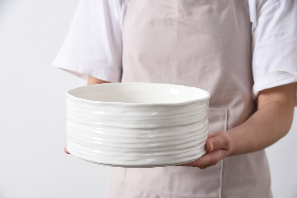 Le Blanc White Medium Bowl - product photo