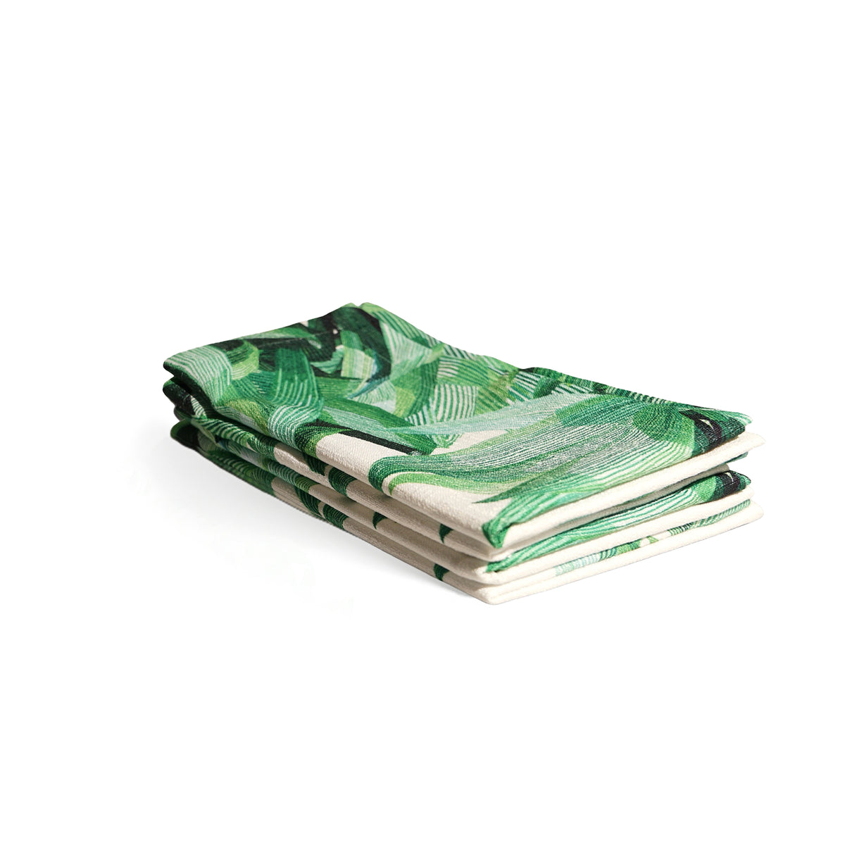 Pura Vida Faux Linen Napkins, Set of 4