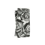 Greyscale Roses Napkin Set