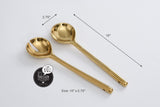 Salad Servers Gold