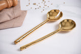 Salad Servers Gold