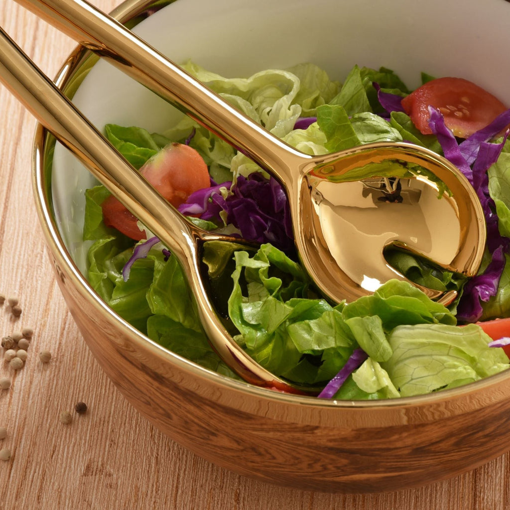 Salad Servers Gold