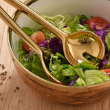 Salad Servers Gold