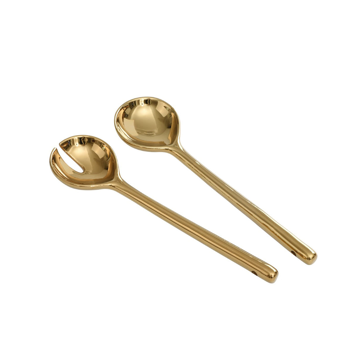 Salad Servers Gold