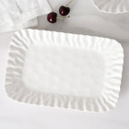 Mascali Bianca White Medium Deep Tray - product photo