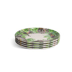 Pura Vida Melamine Salad Plates, Set of 4