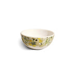 Cream Floral Garden Bowl Set, melamine dinnerware
