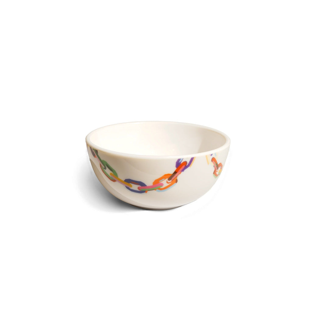Large Chain Link Bowl Set, melamine dinnerware