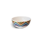 Multicolor ZigZag Bowl Set, melamine dinnerware