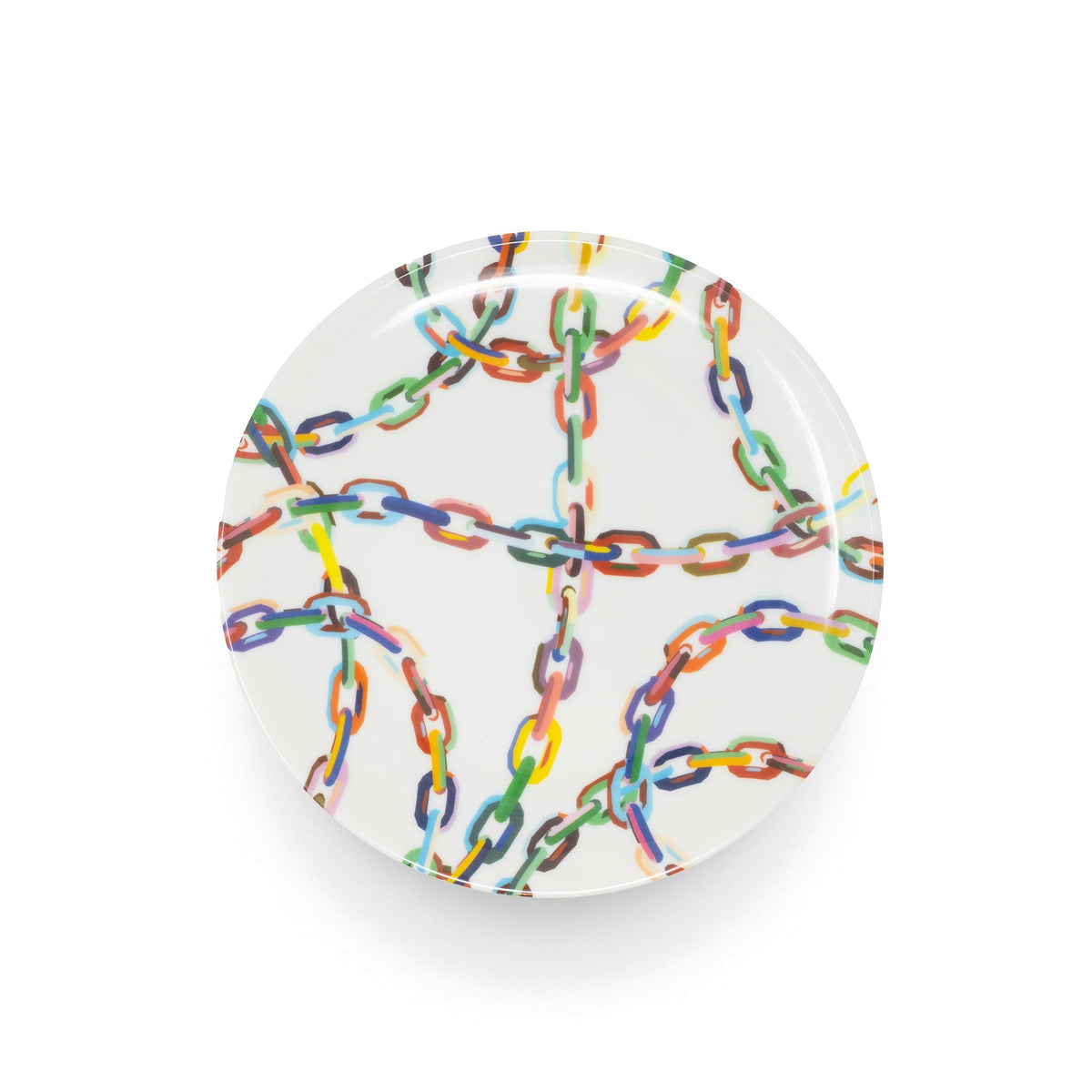Large Chain Link Dinner Plate Set, melamine dinnerware