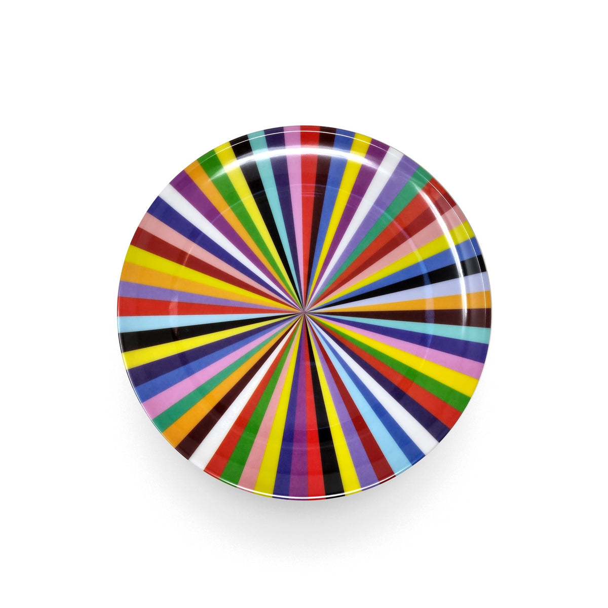Multicolor Starburst Dinner Plate Set, melamine dinnerware