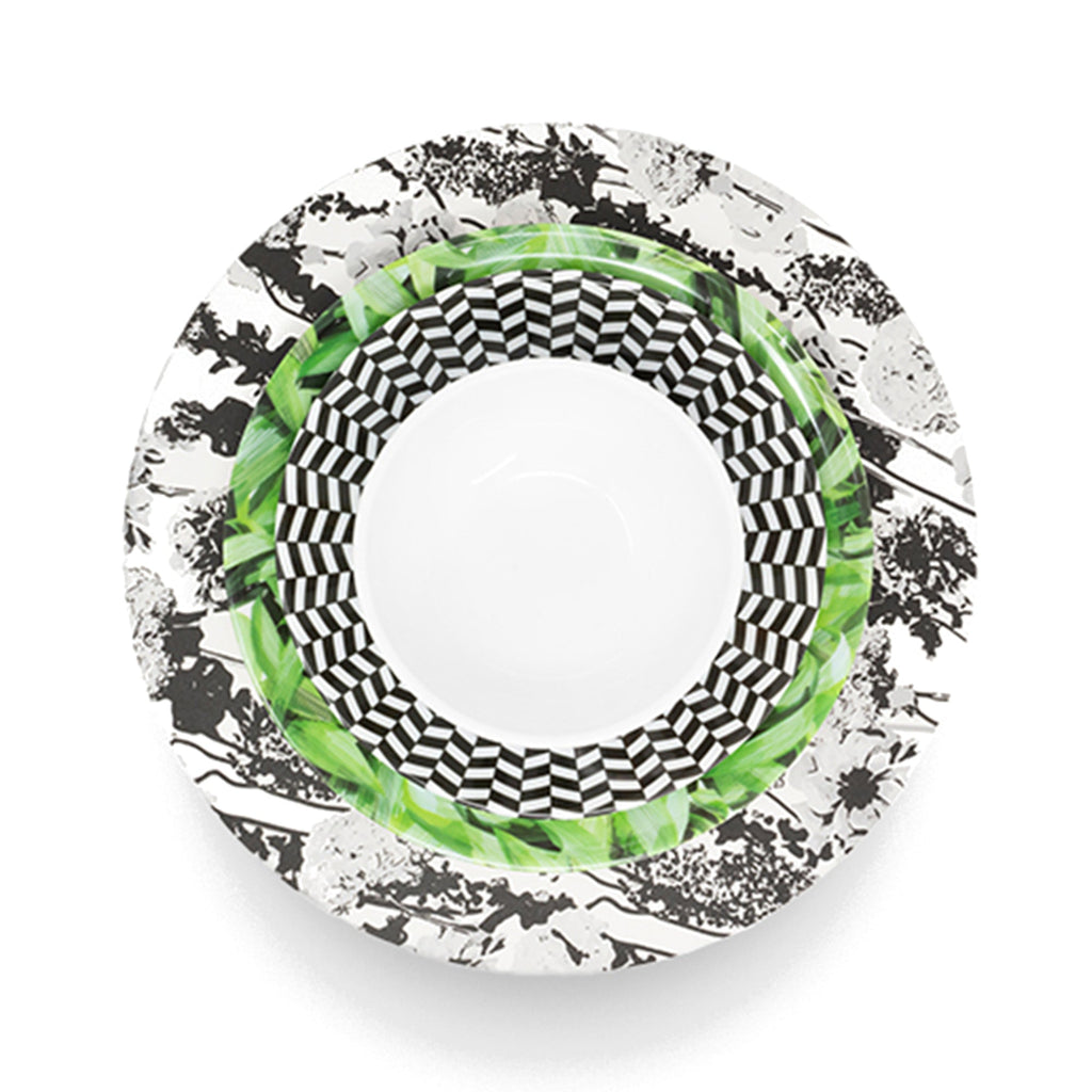 Graceful Garden Set 16 Piece Setting, melamine dinnerware