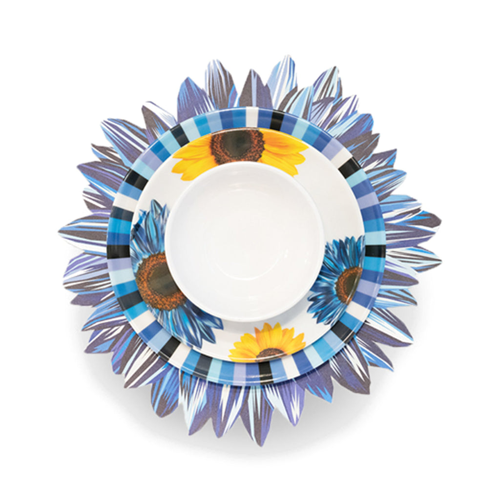 Blue-Ming Set 16 Piece Setting, melamine dinnerware