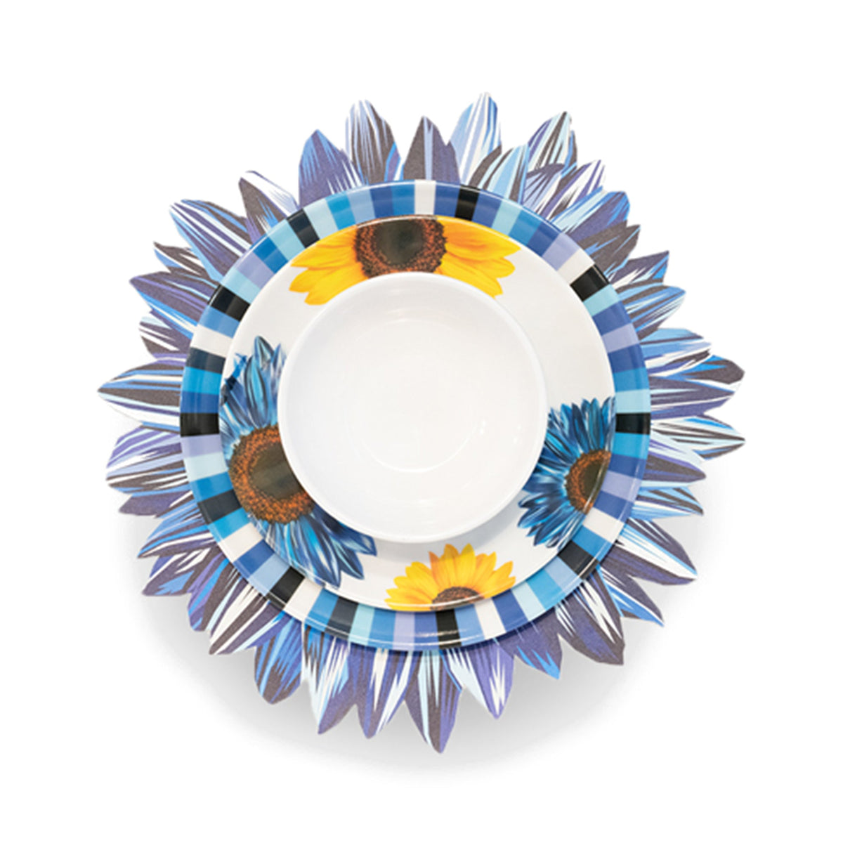 Blue-Ming Set 16 Piece Setting, melamine dinnerware