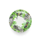 Pura Vida Jungle Salad Plate Set, melamine dinnerware