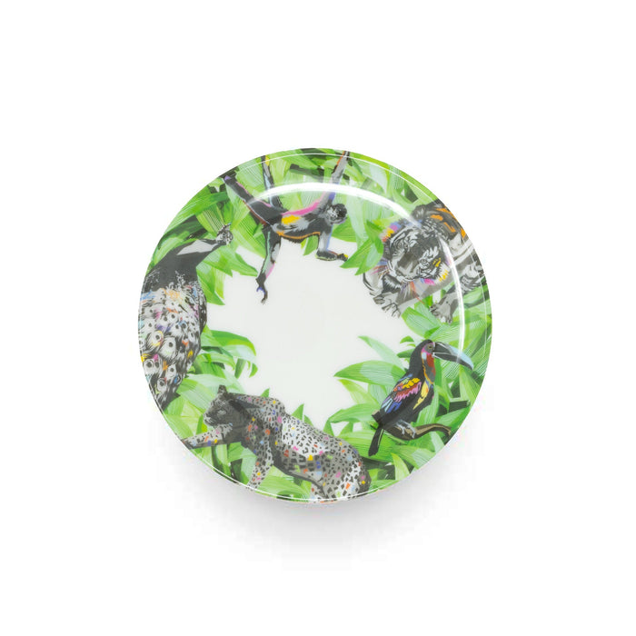 Pura Vida Melamine Salad Plates, Set of 4
